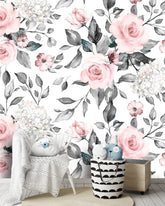 Spring Flowers and Leaves  Wallpaper